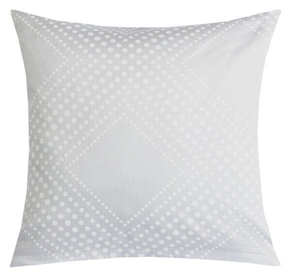 Bellatex Povláček bavlněný satén 40x40 cm Linie Bílá,Šedá