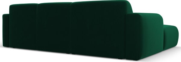 -25 % Dny MOMENTI– Windsor & Co Sametová rohová pohovka Lola 250 cm, levá
