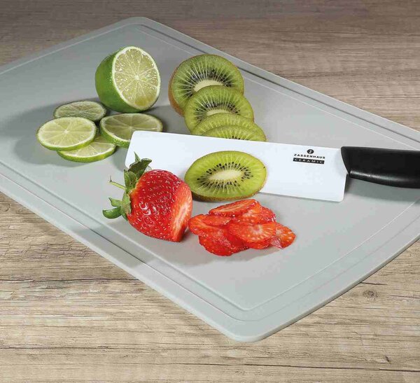 Krájecí flexibilní podložka PREMIUM LINE, šedá 32 x 20 cm - Zassenhaus