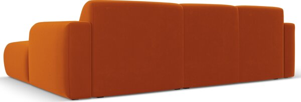 -25 % Dny MOMENTI– Windsor & Co Sametová rohová pohovka Lola 250 cm, pravá