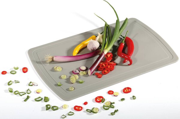 Krájecí flexibilní podložka PREMIUM LINE, šedá 32 x 20 cm - Zassenhaus