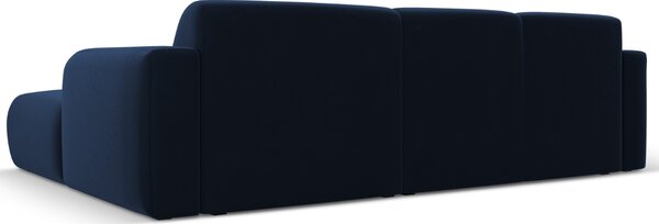-25 % Dny MOMENTI– Windsor & Co Sametová rohová pohovka Lola 250 cm, pravá