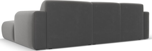 -25 % Dny MOMENTI– Windsor & Co Sametová rohová pohovka Lola 250 cm, pravá