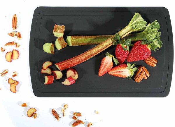 Krájecí flexibilní podložka PREMIUM LINE, černá 38 x 25 cm - Zassenhaus