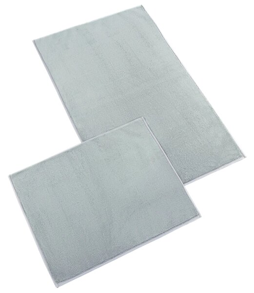 Bellatex koupelnové předložky BANYGOLD bez výkroje sada 60x100, 60x50 cm Světle šedá