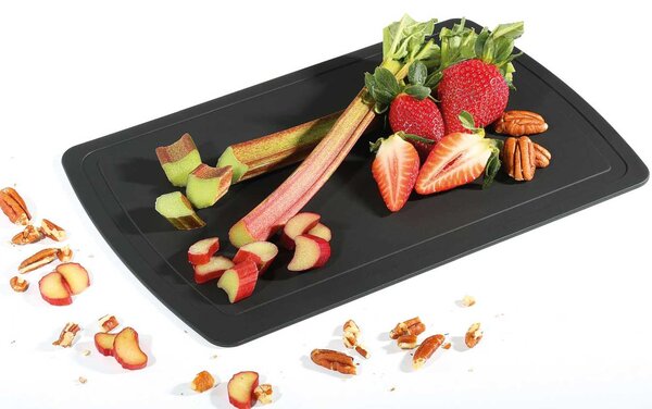 Krájecí flexibilní podložka PREMIUM LINE, černá 38 x 25 cm - Zassenhaus