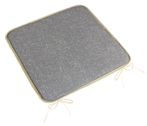 Bellatex Sedák LADA hladký 40x40 cm Šedá,Bílá