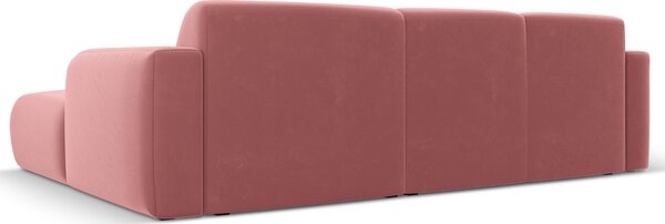 -25 % Dny MOMENTI– Windsor & Co Sametová rohová pohovka Lola 250 cm, pravá