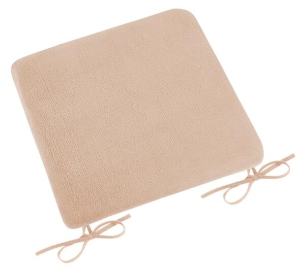 Bellatex Sedák hladký Korall micro 40x40 cm Béžová
