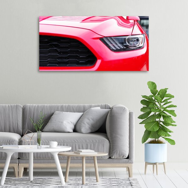 Foto obraz na plátně Červený Mustang oc-104676754