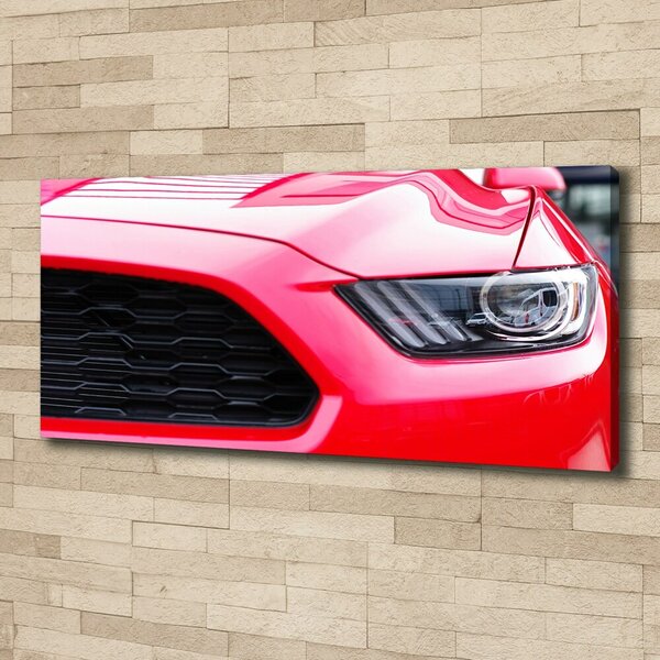 Foto obraz na plátně Červený Mustang oc-104676754