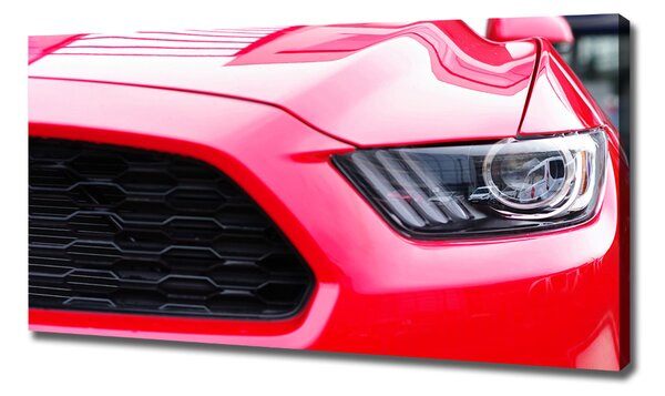 Foto obraz na plátně Červený Mustang oc-104676754