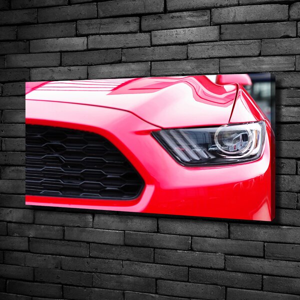Foto obraz na plátně Červený Mustang oc-104676754