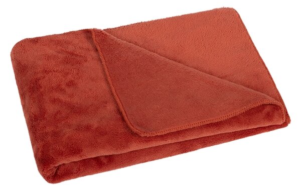 Bellatex Přikrývka Korall micro 75x100 cm Terrakota