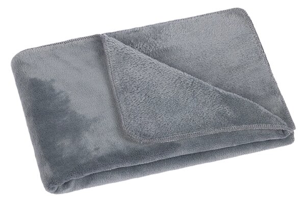 Bellatex Přikrývka Korall micro 75x100 cm Šedá