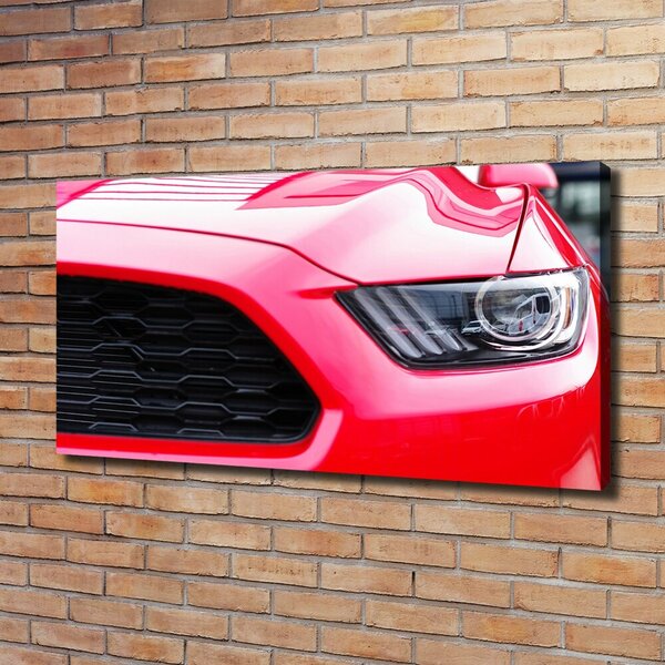 Foto obraz na plátně Červený Mustang oc-104676754