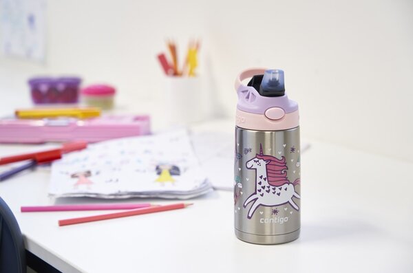 Contigo Dětská Termolahev Easy Clean 380 ml, Strawberry Unicorn