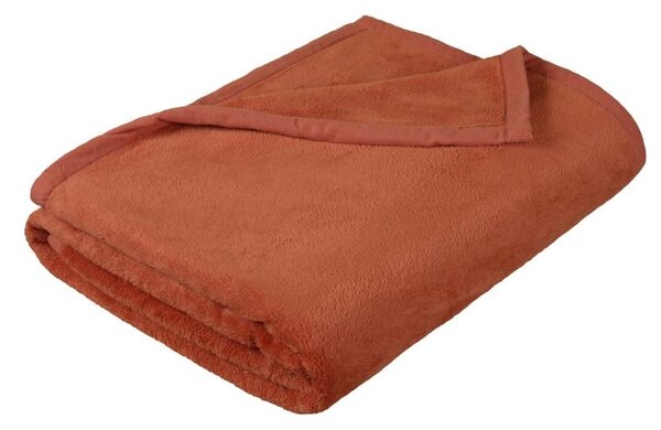 Bellatex Přikrývka Korall micro 100x150 cm Terrakota