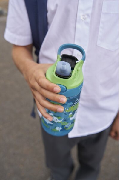 Contigo Dětská láhev Easy Clean 420 ml, Green Dinoboy