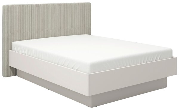 POSTEL, 160/200 cm, světle šedá, kašmírová Xora - Manželské postele