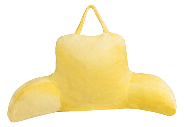Bellatex Polštář opěrka na čtení 50x100 cm Vanilková