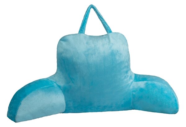 Bellatex Polštář opěrka na čtení 50x100 cm Modrá