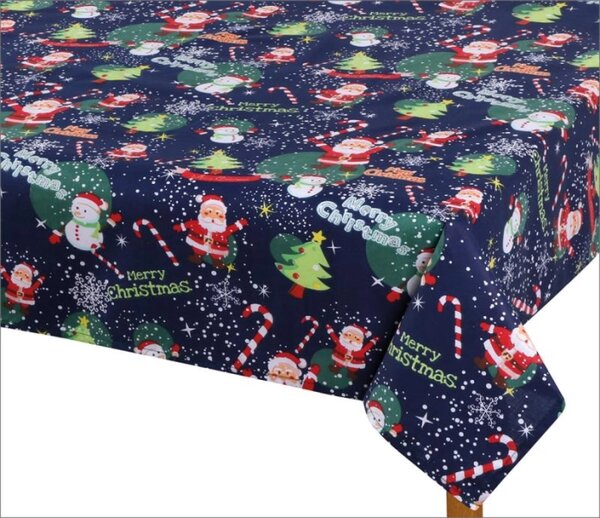 Bellatex Ubrus VÁNOCE Vánoční motiv modrá