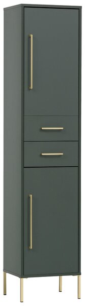 VYSOKÁ SKŘÍŇ, lesní zelená, 40,5/184,3/33,1 cm Stylife - Koupelnové série