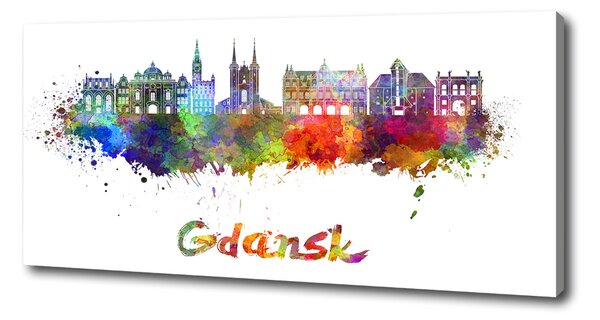 Foto-obraz canvas na rámu Barevný Gdaňsk oc-105099477