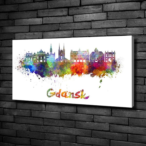 Foto-obraz canvas na rámu Barevný Gdaňsk oc-105099477