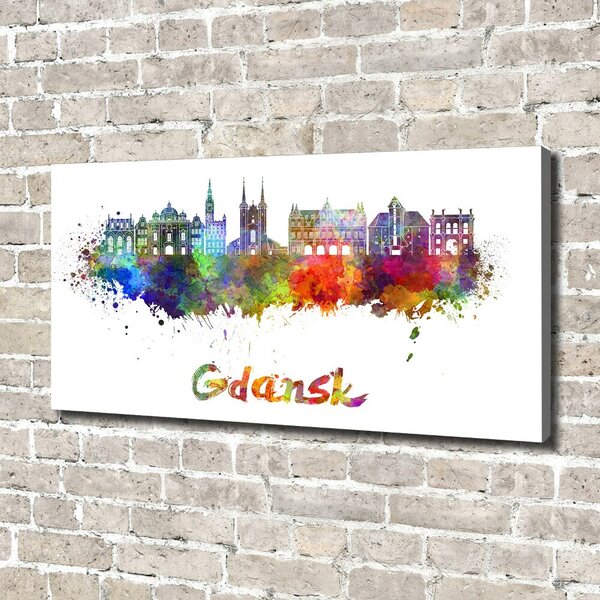 Foto-obraz canvas na rámu Barevný Gdaňsk oc-105099477