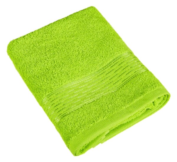 Bellatex Froté ručník a osuška kolekce Proužek olivová rozměr 50x100 cm