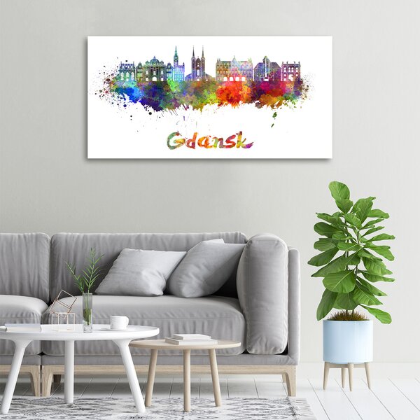 Foto-obraz canvas na rámu Barevný Gdaňsk oc-105099477