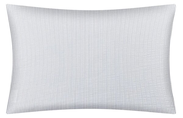 Bellatex Povláček krepový Proužek Šedá,Bílá, rozměr 40x40 cm