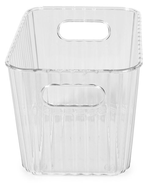 Compactor úložný organizér WAVE BOX - M, PET plast, 19 x 17 x 16 cm, průhledný