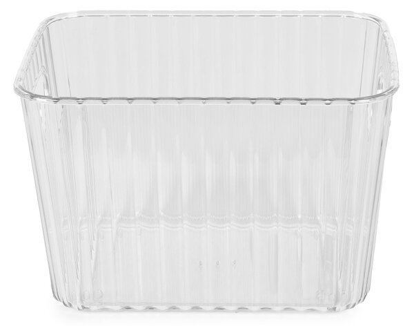 Compactor úložný organizér WAVE BOX - M, PET plast, 19 x 17 x 16 cm, průhledný