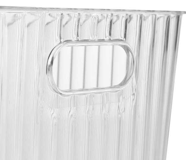 Compactor úložný organizér WAVE BOX - M, PET plast, 19 x 17 x 16 cm, průhledný