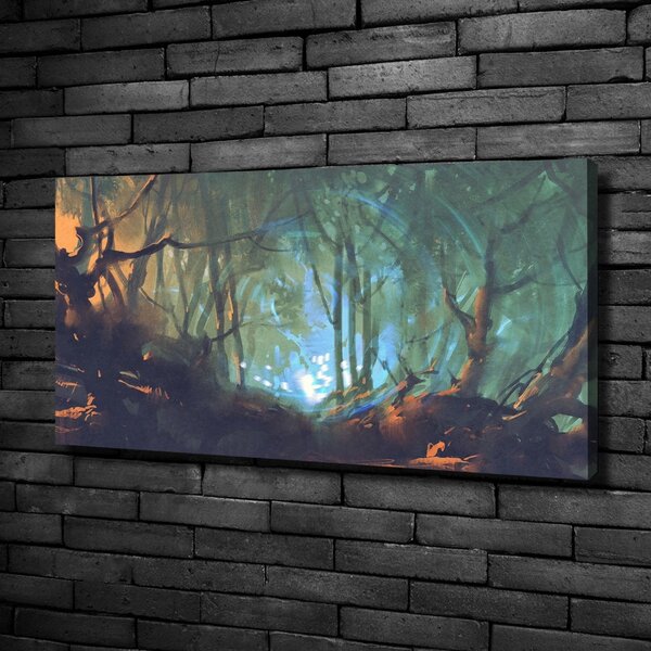Foto obraz canvas Mytický les oc-105744602
