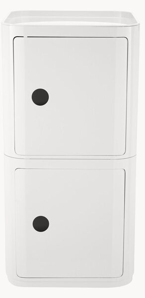 Designový odkládací stolek Componibili, 2 moduly
