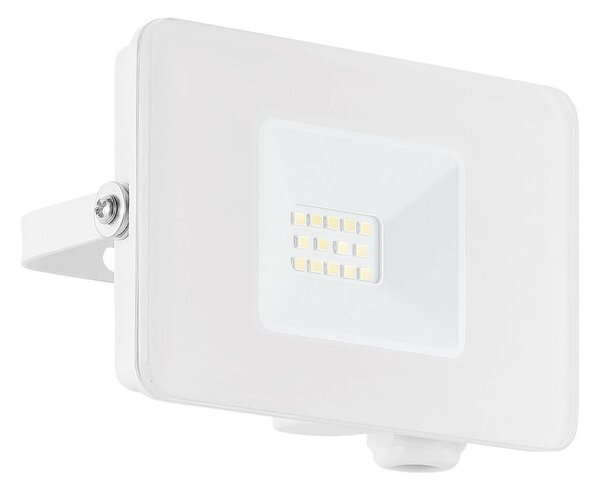Venkovní LED nástěnný reflektor FAEDO 3, 10W, neutrální bílá, bílý, IP65