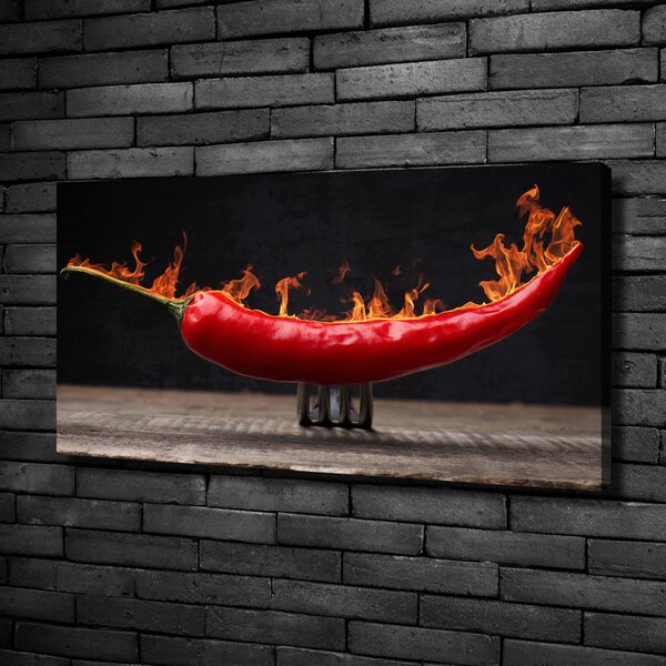 Foto obraz na plátně Chilli papričky oc-105839345