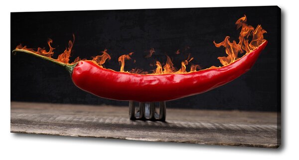 Foto obraz na plátně Chilli papričky oc-105839345