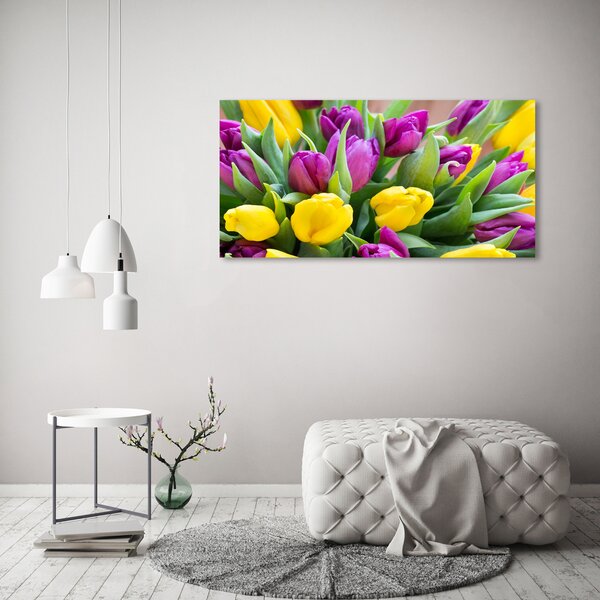 Foto obraz canvas Barevné tulipány oc-106061917