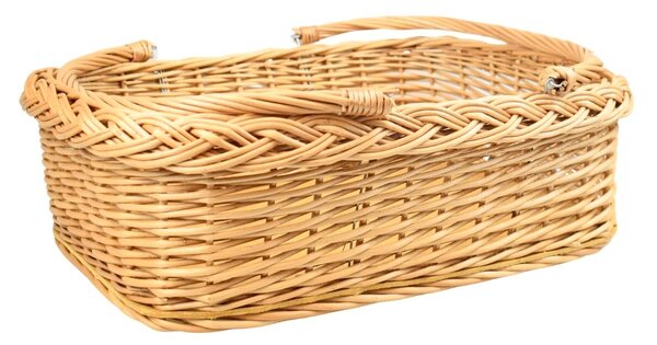Proutídekorace Proutěný tác se sklopnými uchy 50 cm