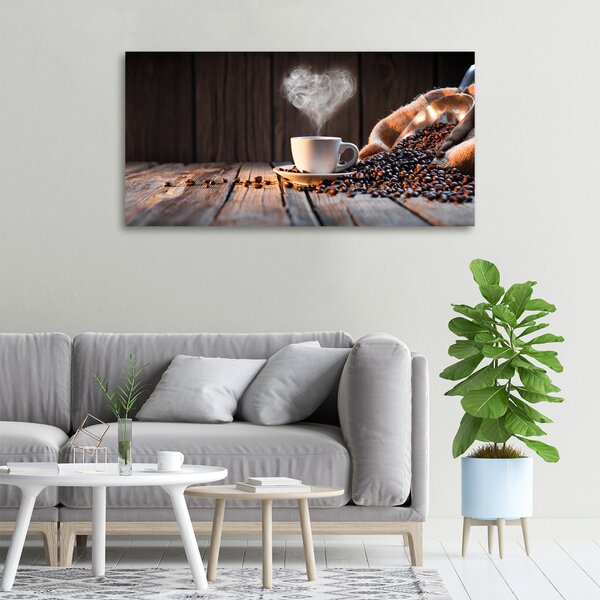 Moderní obraz canvas na rámu Šálek kávy oc-106321309