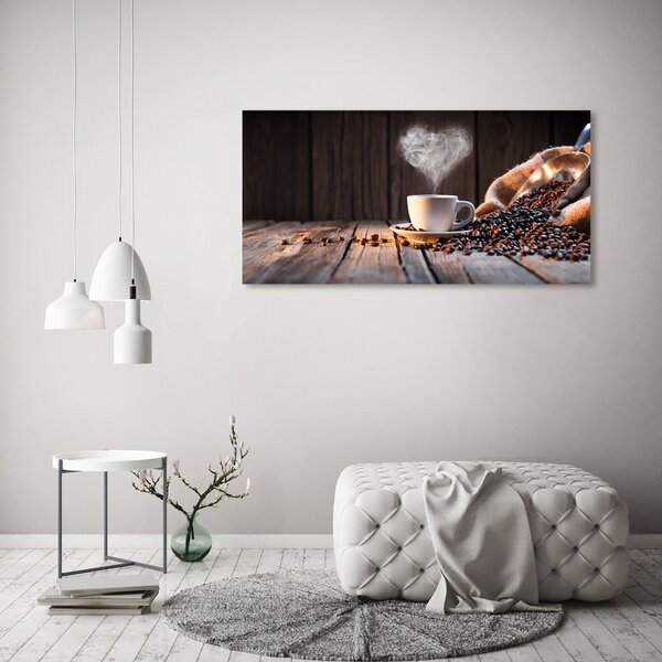 Moderní obraz canvas na rámu Šálek kávy oc-106321309