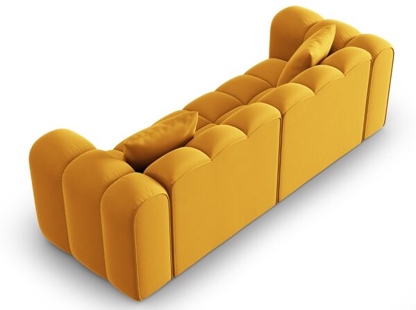 -25 % Dny MOMENTI– Windsor & Co Sametová pohovka Halley 242 cm