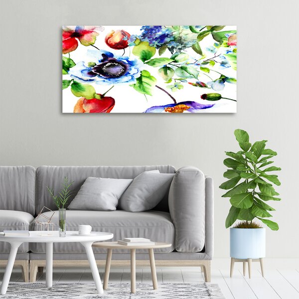 Moderní fotoobraz canvas na rámu Jarní květiny oc-106665357