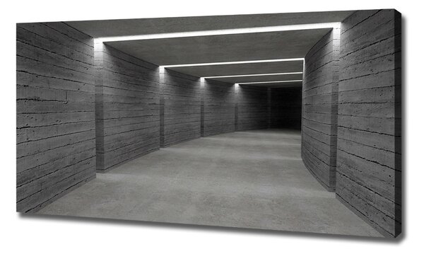 Foto obraz na plátně Betonový tunel oc-10670062