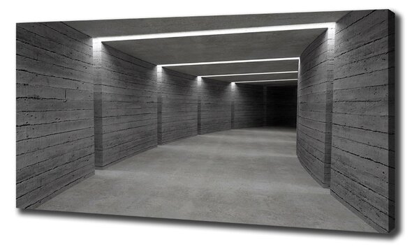 Foto obraz na plátně Betonový tunel oc-10670062